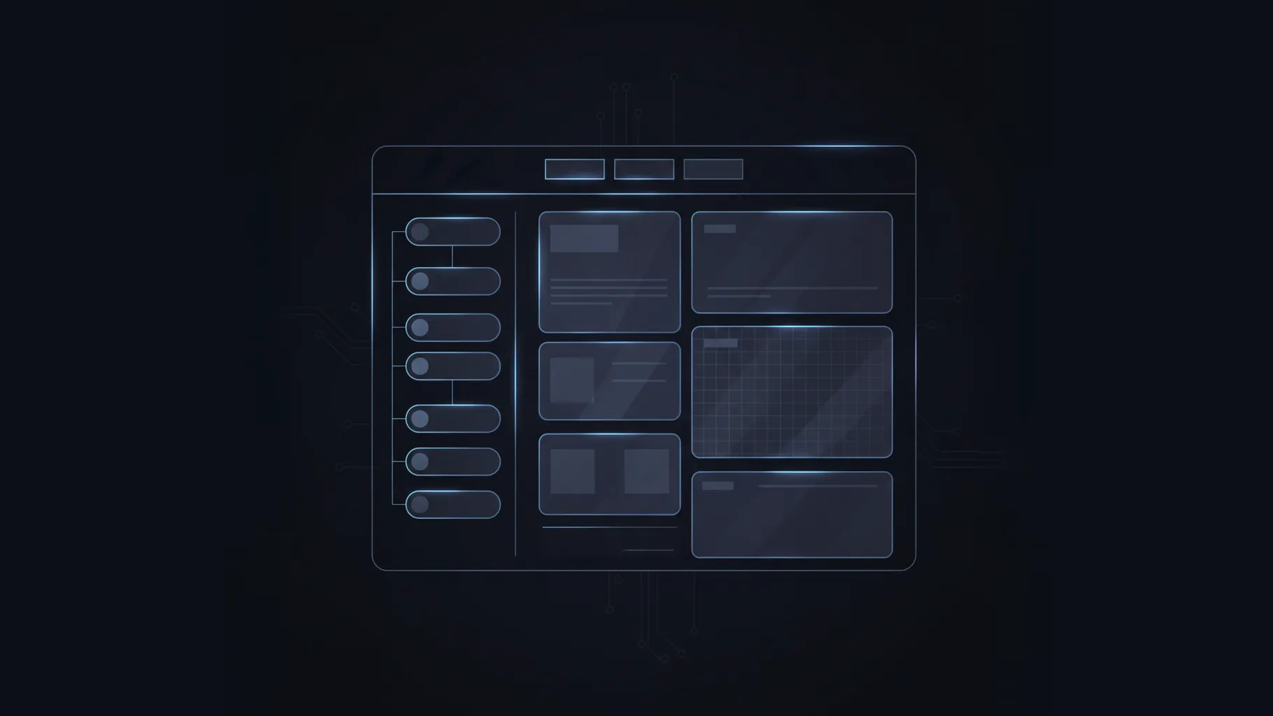 Diagram representing the documentation navigation system.